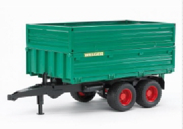 Tandemachs-Transportanh�nger mit Aufsteckbordwand